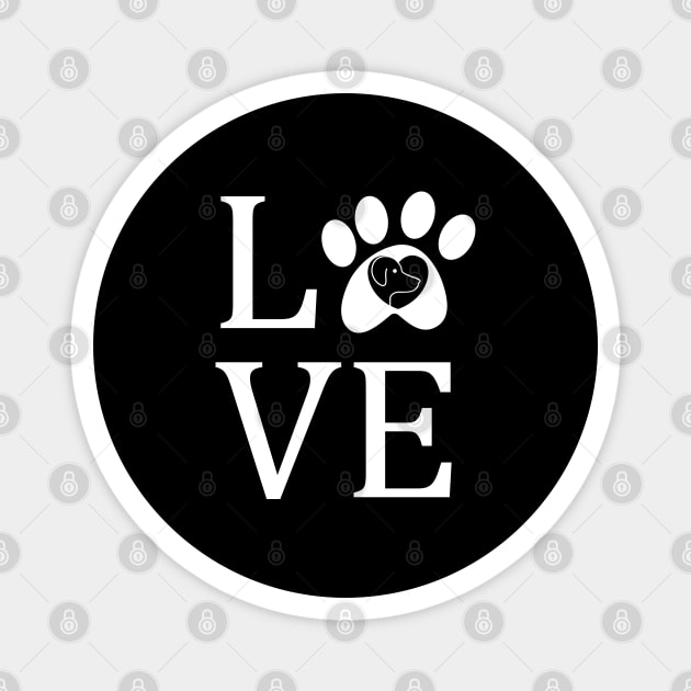 Dog-Lover-Gift Magnet by BlackMeme94